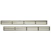 6x0.5ft Vogue Modern Horizontal Slatted Trellis Panel