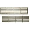 6x1.5ft Vogue Modern Horizontal Slatted Trellis Panel