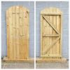 Tongue & Groove Fully Framed Arch Top [H.1800xW.750mm] Gate