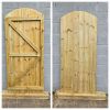 Tongue & Groove Fully Framed Arch Top [H.1800xW.790mm] Gate