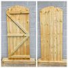 Tongue & Groove Semi Braced Arch Top [H.1800xW.725mm] Gate