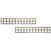 6ft x 1ft Flat Top Standard Square Trellis Panel