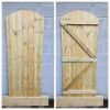 Tongue & Groove Semi Braced Arch Top [H.1800xW.725mm] Gate