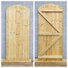 Tongue & Groove Semi Braced Arch Top [H.1800xW.750mm] Gate
