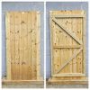 Tongue & Groove Fully Framed Flat Top [H.1800xW.900mm] Gate