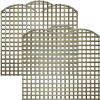 6ft x 5ft Triple Dome Privacy Trellis Panel