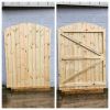 Tongue & Groove Fully Framed Arch Top [H.1800xW.1270mm] Gate