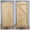 Tongue & Groove Fully Framed Arch Top [H.2000xW.930mm] Gate