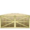 M2M Driveway Tongue & Groove Fully Framed Arch Top Gates upto 150cm x 305cm