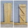 Pathway Feather Edge Semi Braced Flat Top [H.1440xW.470mm] Gate