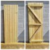 Pathway Tongue & Groove Semi Braced Flat Top [H.1980xW.686mm] Gate