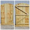Pathway Feather Edge Semi Braced Arch Top [H.1800xW.1110mm] Gate