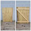 Feather Edge Semi Braced Flat Top [H.1200xW.860mm] Gate