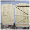 Tongue & Groove Semi Braced Arch Top [H.1800xW.1220mm] Gate