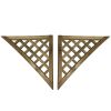 Standard Diagonal Corner Trellis Panels 40mm Diamonds