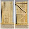 Pathway Feather Edge Semi Braced Flat Top [H.2100xW.1050mm] Gate