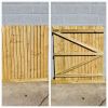 Pathway Feather Edge Semi Braced Flat Top [H.1500xW.1350mm] Gate