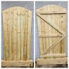 Tongue & Groove Semi Braced Arch Top [H.1780xW.900mm] Gate