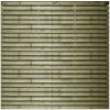 6ft x 6ft Double Slatted Roma Panel