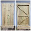 Tongue & Groove Fully Framed Flat Top [H.1860xW.995mm] Gate