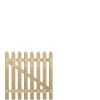 3ft x 3ft Pointed Wicket Picket Garden Wood Gate