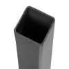 DuraPost 8ft Square Fence Post Anthracite Grey