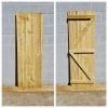 Pathway Feather Edge Semi Braced Flat Top [H.1800xW.600mm] Gate