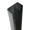 DuraPost 7ft U-Channel Fence Post Anthracite Grey