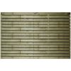 6ft x 4ft Double Slatted Roma Panel