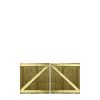 M2M Driveway Feather Edge Semi-Braced Flat Top Gates upto 90cm x 183cm