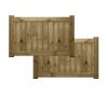 URBAN ELITE Driveway Gates 3ft x 9ft Full Boards (No Trellis)