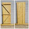 Pathway Tongue & Groove Semi Braced Flat Top [H.2000xW.750mm] Gate