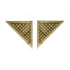 Privacy Diagonal Corner Trellis Panels 20mm Diamonds