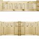 URBAN Driveway Fortress Gates Premier Tuscany Trellis Top