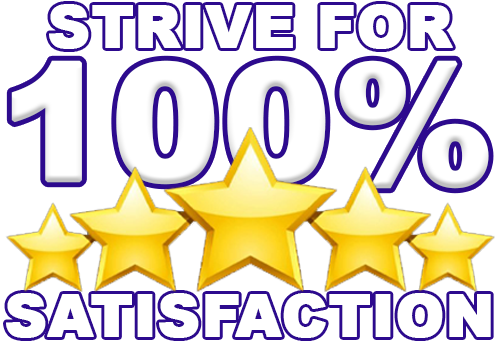 Our target is to keep 100% feedback